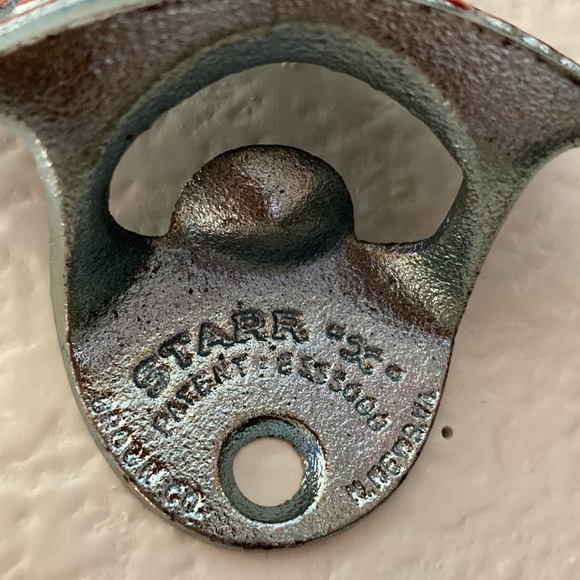 Original Starr X Coca Cola Germany Bottle Opener Wall Mount Circa 1920s Vintage - Picture 3 of 7